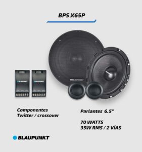 PARLANTES BLAUPUNKT BPS X65P