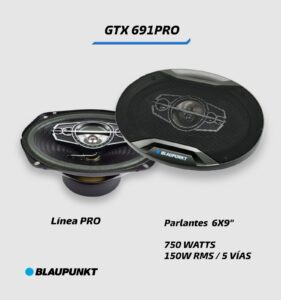 PARLANTES BLAUPUNKT GTX 691 PRO