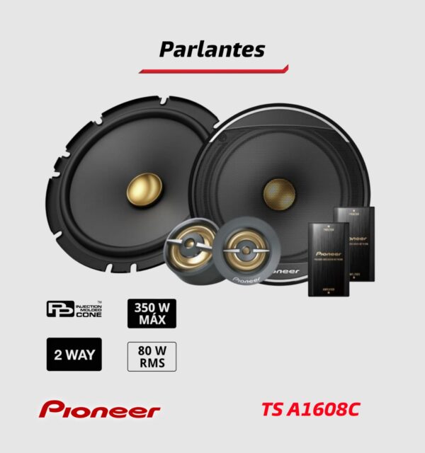 PARLANTES PIONEER TS-A1608C