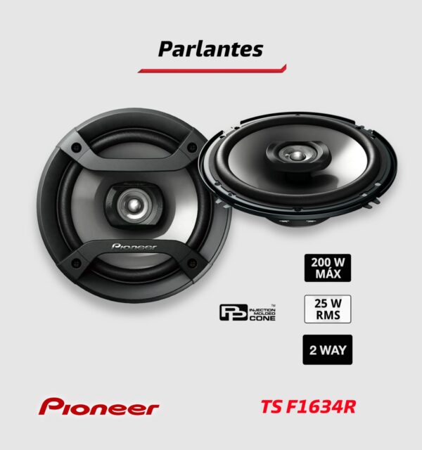 PARLANTES PIONEER TS-F1634R