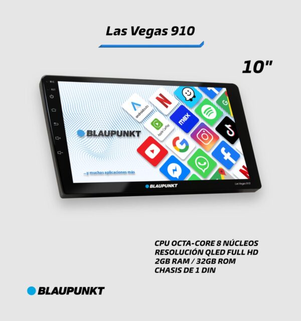 PANTALLA BLAUPUNKT LAS VEGAS 910