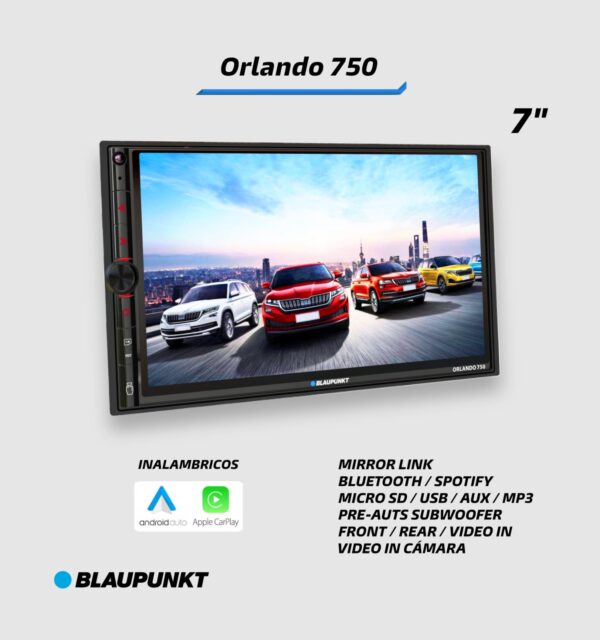 PANTALLA BLAUPUNKT ORLANDO 750