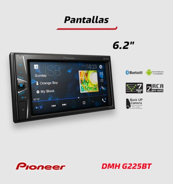 PANTALLA PIONEER DMH G225BT