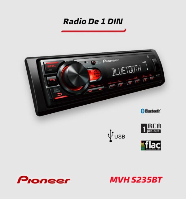 RADIO PIONEER MVH-S235BT