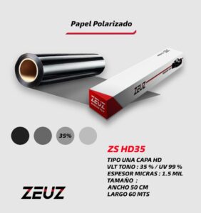 PAPEL POLARIZADO ZEUZ ZSHD35