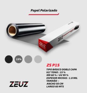 PAPEL POLARIZADO ZEUZ ZSP15