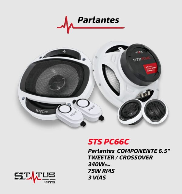 PARLANTES STATUS STS PC66C
