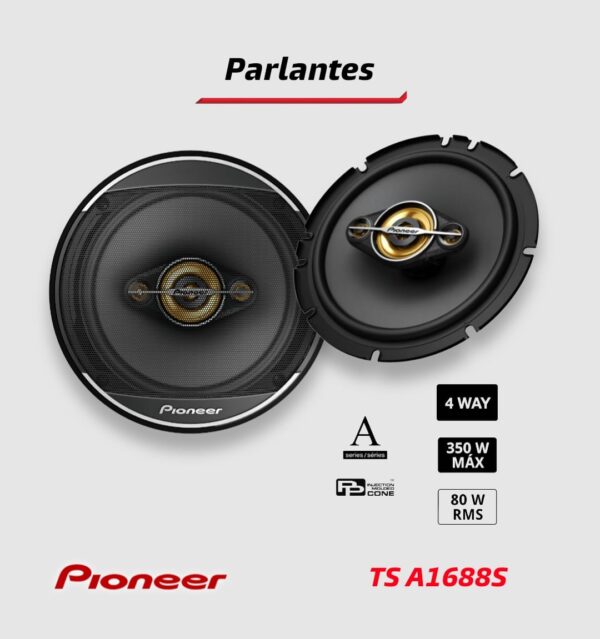 PARLANTES PIONEER TS-A1688S