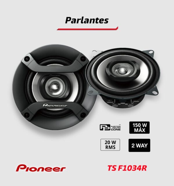 PARLANTES PIONEER TS-F1034R