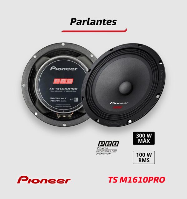 PARLANTES PIONEER TS-M1610 PRO