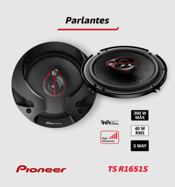 PARLANTES PIONEER TS-R1651S