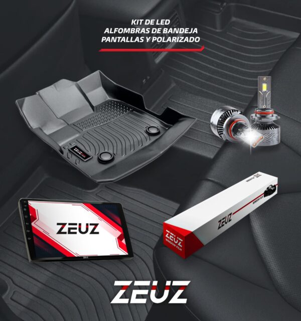 Pantallas, Alfombras, Kit Led & Polarizado Zeuz
