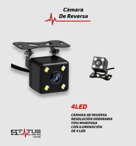 CAMARA DE REVERSA STATUS 4LED
