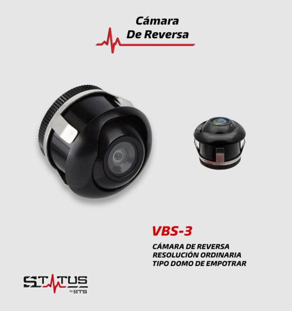 CAMARA DE REVERSA TIPO DOMO STATUS VBS-3
