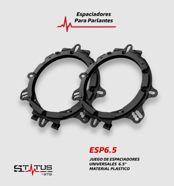 Espaciadores para Parlantes Status ESP 6.5"